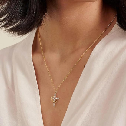 Collar Cruz Corona – Paz y Protección